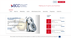 Desktop Screenshot of britishchamber.cz